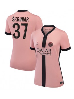 Paris Saint-Germain Milan Skriniar #37 Zenski Rezervni Dres 2024-25 Kratak Rukavima